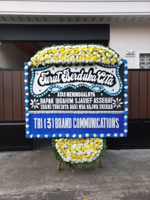Papan Bunga Duka di Babakan Asih